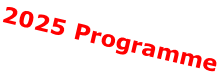 2025 Programme